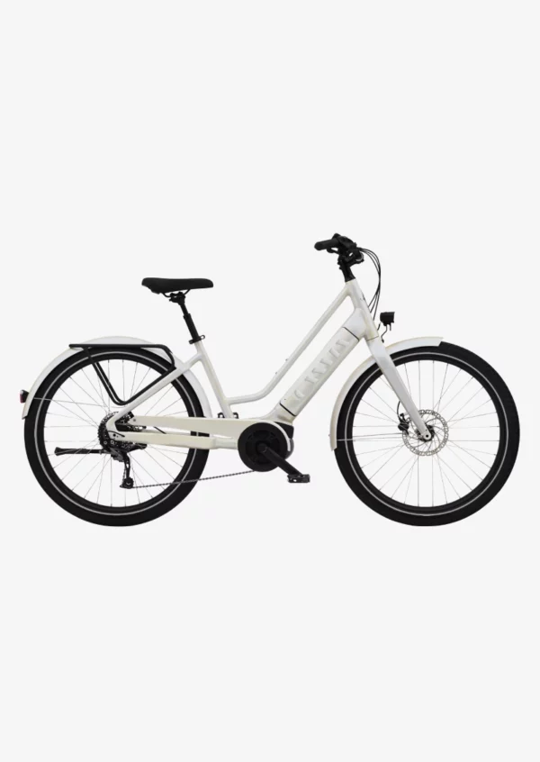 Touring bicycles-white